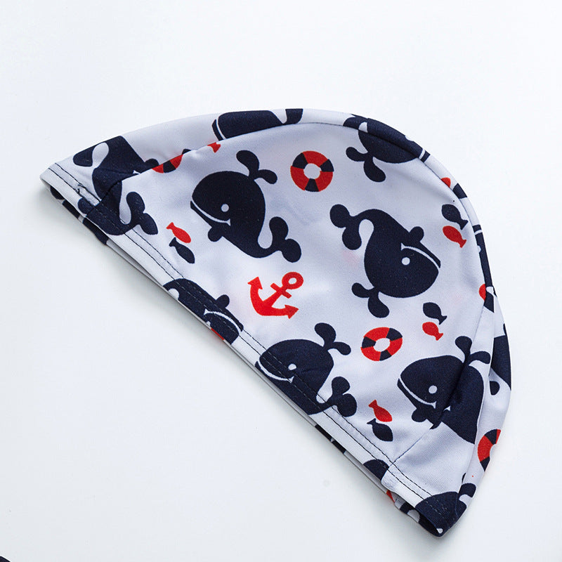 New Children's Swimming Trunks Parent Child New Children's Beach Flat Corner Swimming Trunks Korean Hot Spring Swimsuit