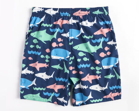 Children's beach shorts boxer swimming trunks